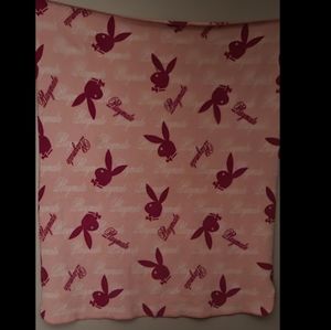 Playboy pink blanket